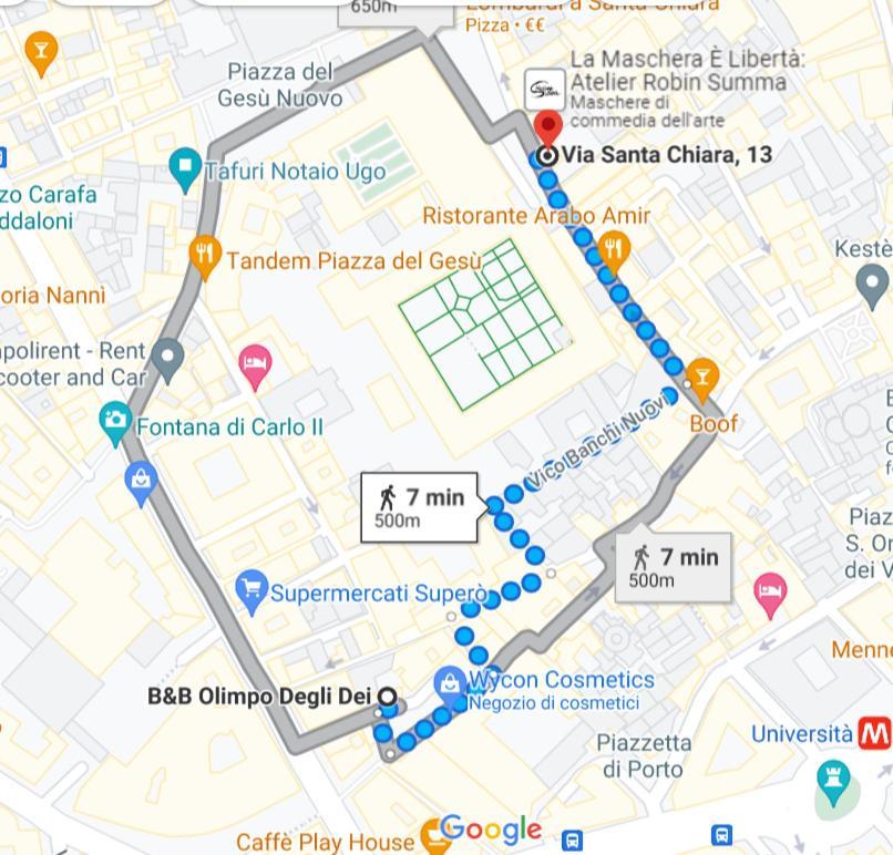 Olimpo Degli Dei Bed & Breakfast Napoli Bagian luar foto